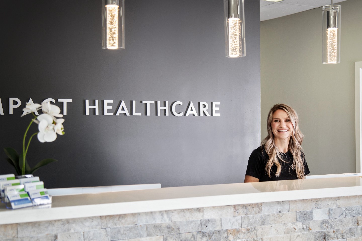 Photo of the full Impact Healthcare Team